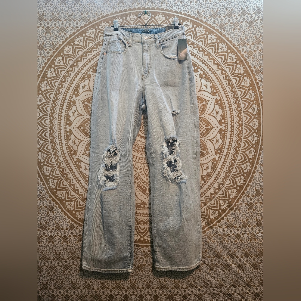 Wild Fable Wide Leg Ripped Jeans